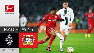 Close Win For Leverkusen  Borussia Mgladbach  Bayer 04 Leverkusen 23  All Goals  Bundesliga [upl. by Bixler17]