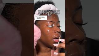 Cleaning your DIY cluster lash extensions at home skincare skincareroutine [upl. by Ahoufe]