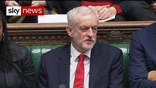 Watch Jeremy Corbyn appears to call the PM a quotstupid womanquot [upl. by Hedley]