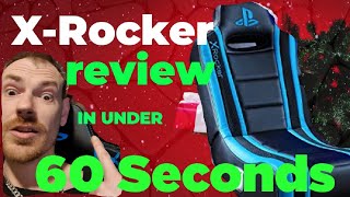 PlayStation XRocker Gaming Chair Review UNDER 60 SECONDS [upl. by Inalawi929]