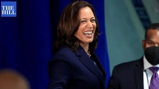 Kamala Harris breaks tie on Biden nominee in the Senate [upl. by Leta986]