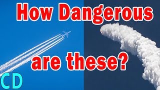 How Dangerous are Jet Contrails amp Rocket Exhaust [upl. by Linzy390]