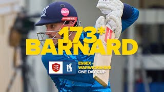 ALL 21 BOUNDARIES as Ed Barnard strikes 173  HIGHLIGHTS  Metro Bank One Day Cup [upl. by Etnohs]