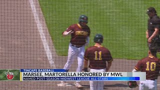 Nathan Martorella and Jakob Marsee named Midwest League AllStars [upl. by Aryahay866]