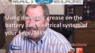 Dielectric grease on batteries and connectors on your Edge or MKX [upl. by Hausner]