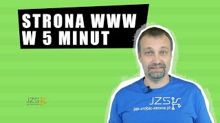 Strona Internetowa w 5 minut 2019  Da się No baaaa [upl. by Letnohc]