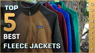 Top 5 Best Fleece Jackets Review in 2023 [upl. by Nnomae]