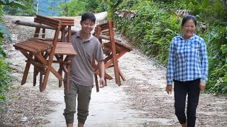 Hard work get up early Kong amp Nhat continues to open small restaurant to serve the villagers [upl. by Eniamrehc985]