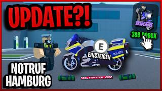 MOTORRÄDER kommen BALD in NOTRUF HAMBURG V36  Roblox Notruf Hamburg Deutsch [upl. by Brodie]