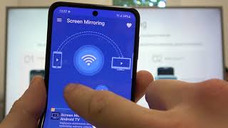 How to Cast Samsung Galaxy Z Flip 3 Screen to TV [upl. by Filmer333]