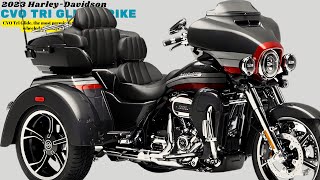 CVO Tri Glide The Most Premium ThreeWheeled Motorcycle  2023 HarleyDavidson CVO Tri Glide Trike [upl. by Intisar]