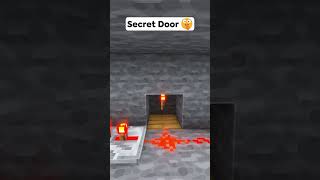 Minecraft Secret Door 🤫shorts [upl. by Ireg]