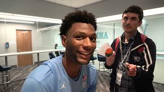 UNC Basketball Jalen Washington UC Riverside Postgame Interview [upl. by Atalanta]