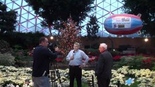 One of Fox 6s Gus Gnorskis last interviews in the Domes as the 10FT RC Blimp flies overhead [upl. by Laforge]