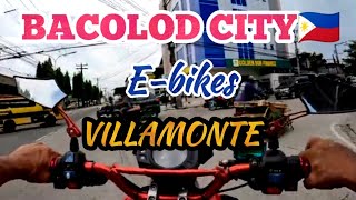 E Bikes in BACOLOD  A ride through Villamonte🇵🇭 [upl. by Nnaeus]