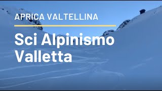 Sci alpinismo Valletta Aprica 🎿 [upl. by Merrily]