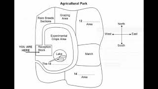 IELTS Listening Map with Answers  Agricultural Park [upl. by Drolet]