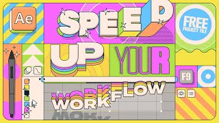 Fun Kinetic Typography Animation  After Effects Tutorial [upl. by Burgener]