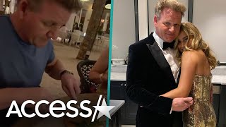 Gordon Ramsays Daughter Rates His Vacation Behavior on TikTok [upl. by Neelyk825]