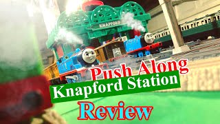 Thomas MotorizedPush Along KNAPFORD STATION 2020 REVIEW [upl. by Netsirc]