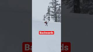 Smashing Insane Terrain Backwards with Parker White powder [upl. by Mavra]