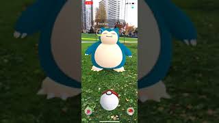 Snorlax flees in new Pokemon Go augmented reality mode [upl. by Nonah]