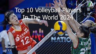 Top 10 Volleyball Players 2024 [upl. by Shawn404]