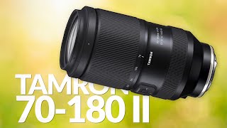 TAMRON 70180MM F28 DI III VC VXD G2  Lens Review  70200mm Killer [upl. by Karlan47]