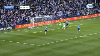 Sporting Kansas City v Philadelphia Union 4424  Offside  Interfering with play [upl. by Poole]