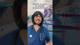 Cuando el médico de natación es endocrinólog 🏊 👀 humor sanidad endocrinología [upl. by Quinn]