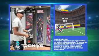 VIDEO REALIDAD MIXTA JUEGO CABECITAS BY TRONIKS INTERACTIVE [upl. by Roel732]