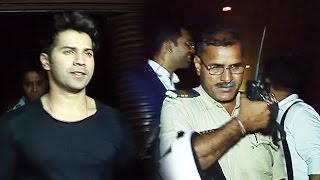 Police Enters VarunAlias Badrinath Ki Dulhania Success Party [upl. by Arabelle]