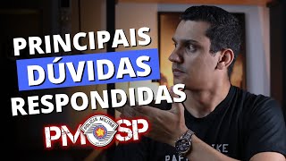 💥 Principais dúvidas RESPONDIDAS sobre REMARCAÇÃO da prova do concurso de Soldado PMSP 2024 [upl. by Cohleen]