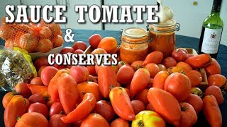 Sauce tomate à la provençale  Faire ses conserves maison [upl. by Noakes]