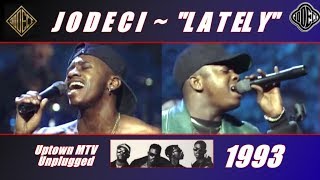 Jodeci Lately MTV Uptown Unplugged 1993 [upl. by Dick]