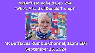 McDuff’s Mindfields ep 254 “Who’s Afraid of Donald Trump” [upl. by Nomrej]