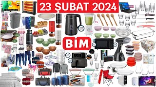 RESMİ KATALOGDAN ✅ BİM 23 ŞUBAT 2024  BİM İNDİRİMLERİ  ÇEYİZLİK MUTFAK  Bim Aktüel Kampanya [upl. by Cathyleen]