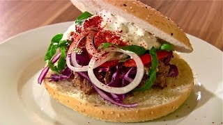 KebabDöner Kebab selber machen mit Kebab SauceTürkisches Rezept [upl. by Serafine]