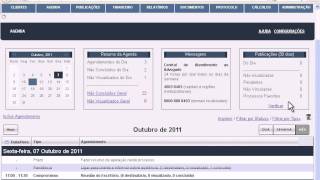 Primeiros Passos para utilizar a Agenda  Software Jurídico INTEGRA wwwpromadadvbr [upl. by Dranrev914]