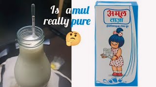 Lactometer milk test  Can Amul pass this test [upl. by Brookhouse205]