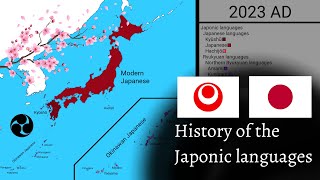 History of the Japonic languages Timeline [upl. by Molahs753]