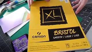 Canson XL Bristol smooth [upl. by Katha985]