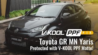 GR MN Yaris Fully Protected with VKOOL PPF [upl. by Mor]