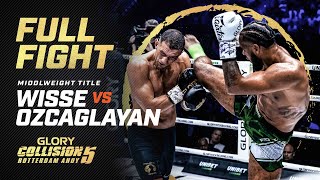 A Kickboxing MASTERCLASS Donovan Wisse vs Serkan Ozcaglayan Middleweight Title Bout  Full Fight [upl. by Assirat]