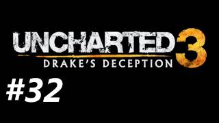 Uncharted 3 Drakes Deception Campaign Walkthrough Part 32  Trouble in the Lot [upl. by Rayna]