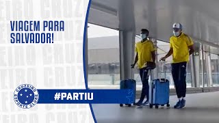 PARTIU SALVADOR  CONFIRA COMO FOI A CHEGADA DO NOSSO TIME PARA A ESTREIA NO BRASILEIRÃO [upl. by Camila]