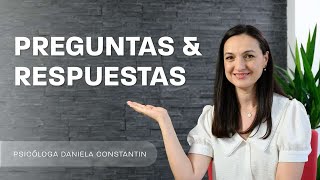 ▷ Estrategias para una Terapia Efectiva Preguntas y Respuestas  Daniela Constantin [upl. by Benisch]