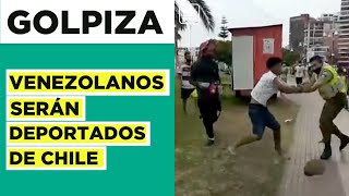 Golpiza a Carabineros 4 migrantes que atacaron a policía serán expulsados de Chile [upl. by Oiratno127]