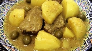 Moroccan Beef Tajine with Potatoes Recipe  CookingWithAlia  Episode 201 [upl. by Jeana]