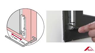 Regulacja zawiasów Roto NT [upl. by Cogswell]